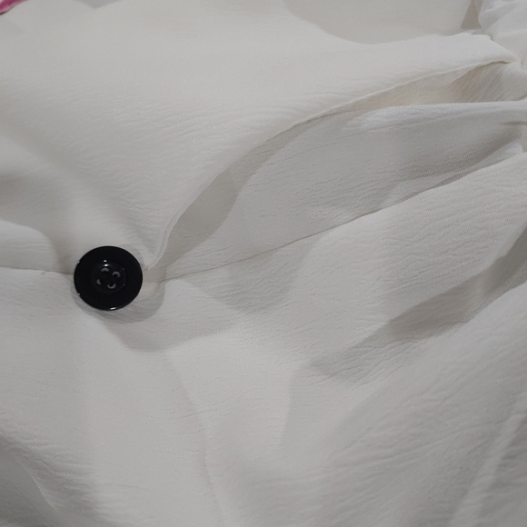 White Pants with Colorful Dragonfly Design Xxl - Picture 4 of 10